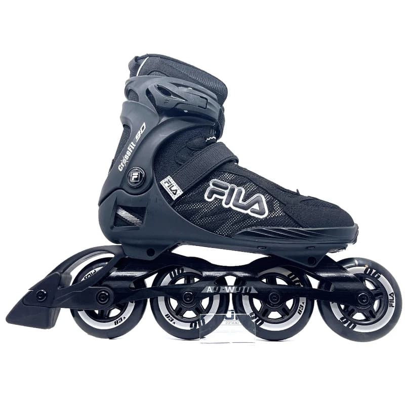 Fila - Crossfit 90 Black Silver - Fitness Tour Skates