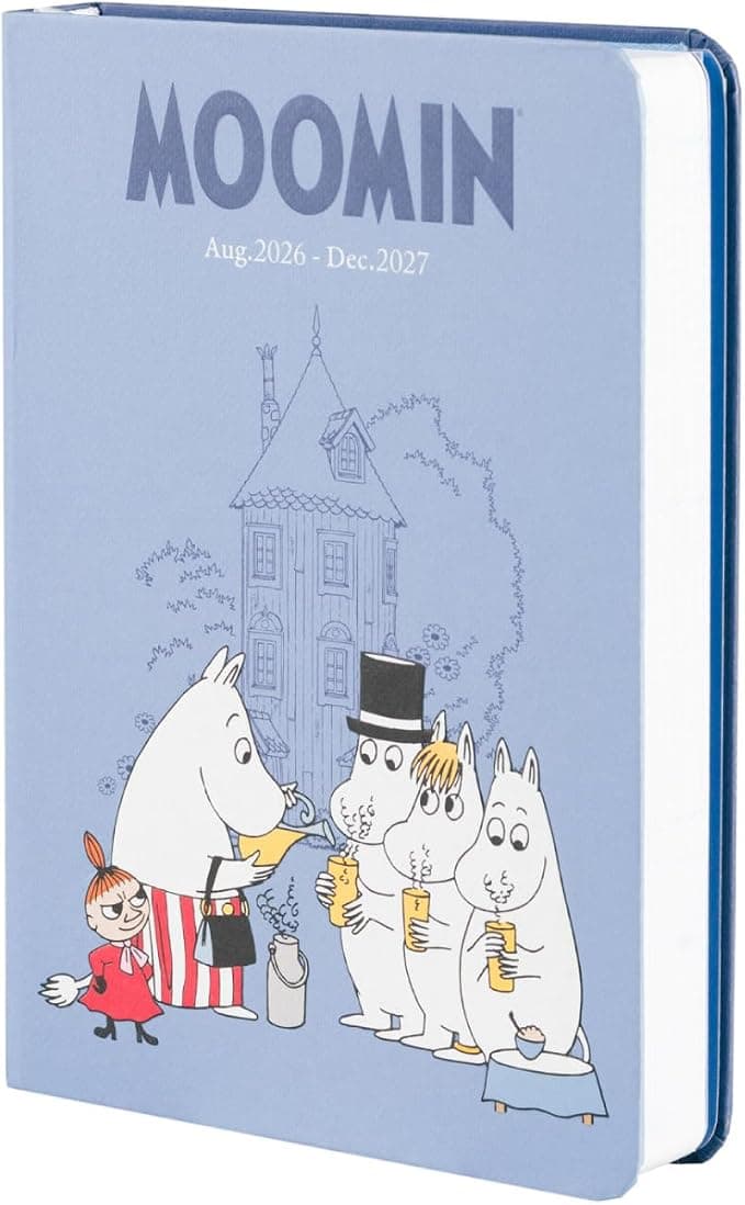 Moomins A6 week schoolagenda 2026-2027
