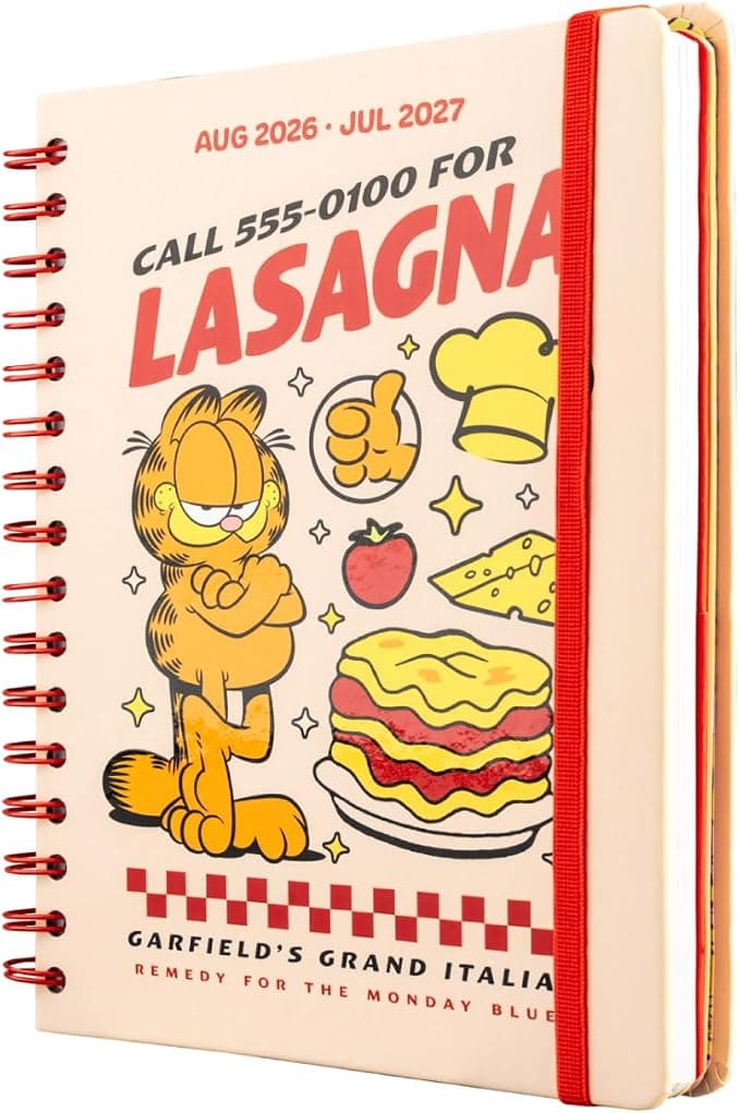Garfield A5 week schoolagenda 2026-2027
