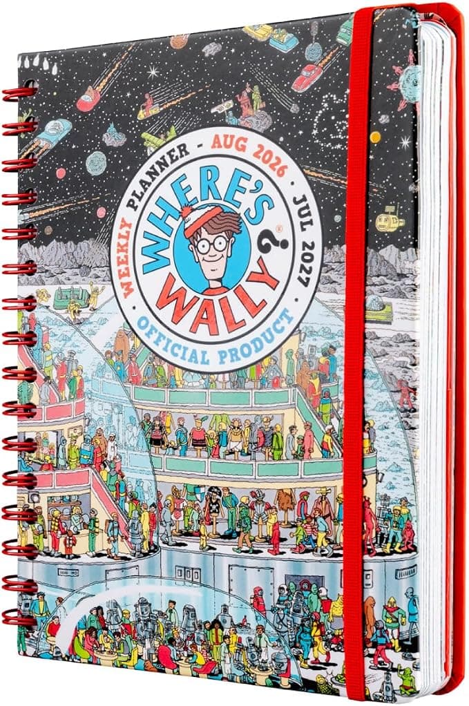 Wheres Wally A5 week schoolagenda 2026-2027