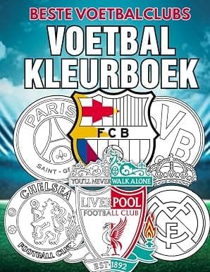 Voetbal Kleurboek - Wapenschilden