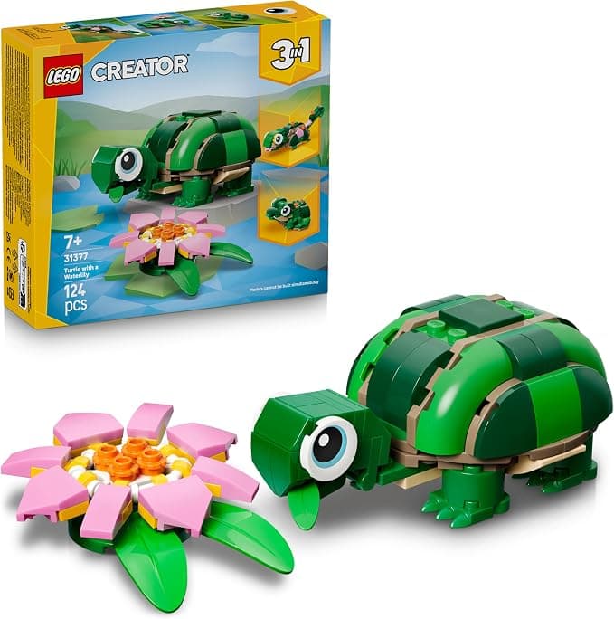 LEGO Creator 3in1 Schildpad met waterlelie 31377