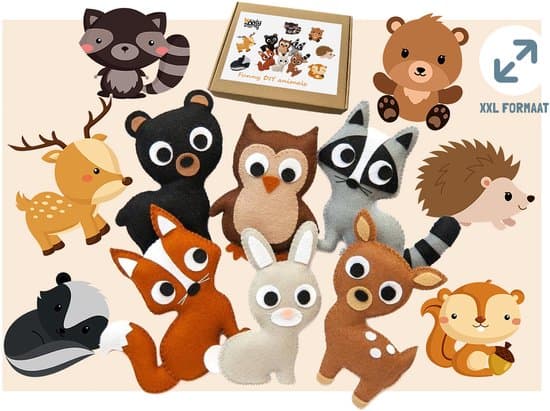 WoodyDoody β naaiset bosdieren (Forest animals)