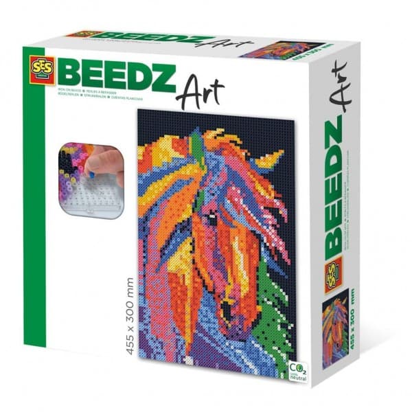 SES Beedz Art — strijkkralen Paarden Fantasie