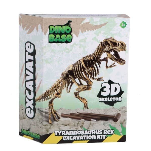 Dino uitbikken: T-rex