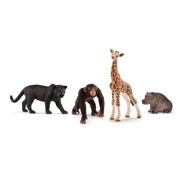 Schleich Wild Life — set 4 dieren