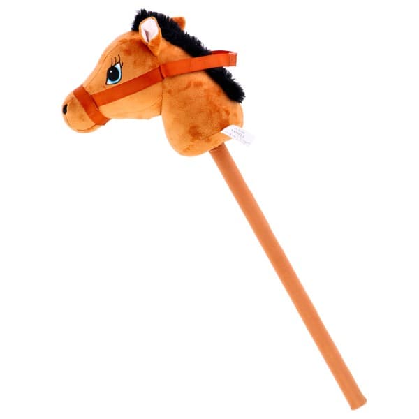 Stokpaard pluche (70 cm)