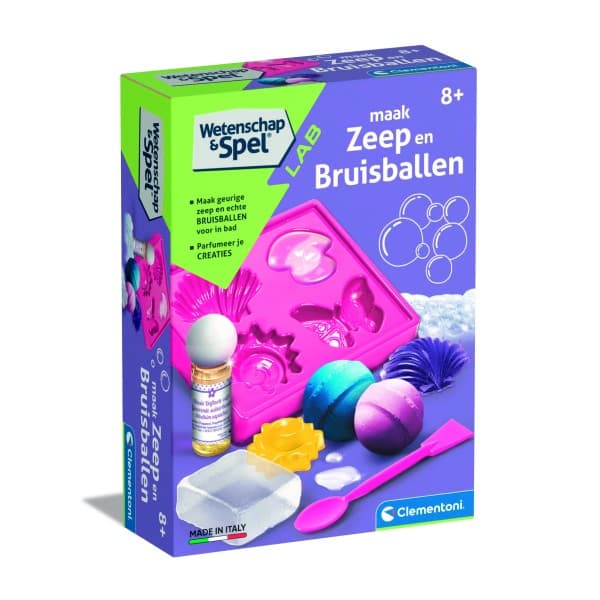 Clementoni Zeep en bruisballen maken