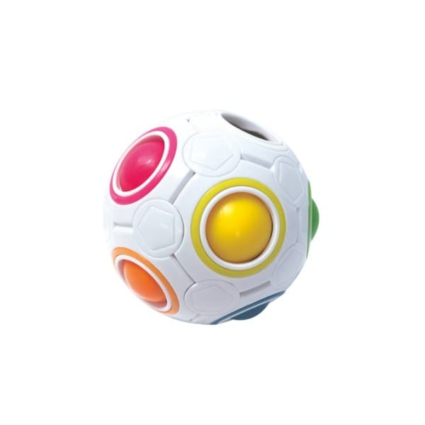 Magische bal (regenboogpuzzel)