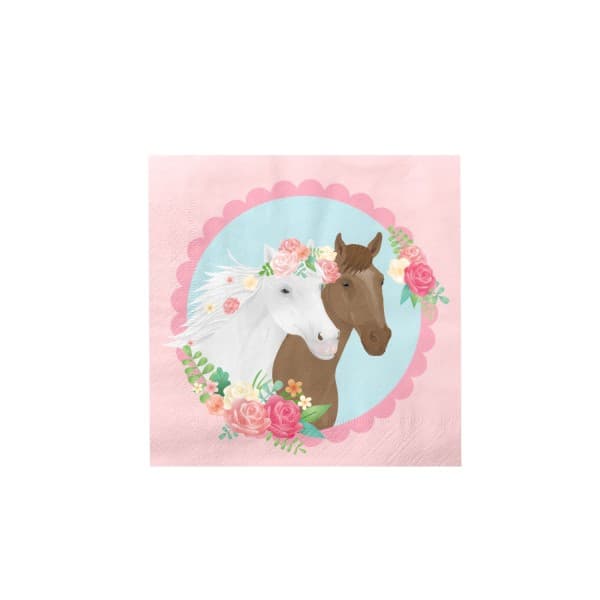 Paarden servetten