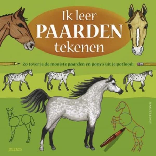 Ik leer paarden tekenen (tekenboek)