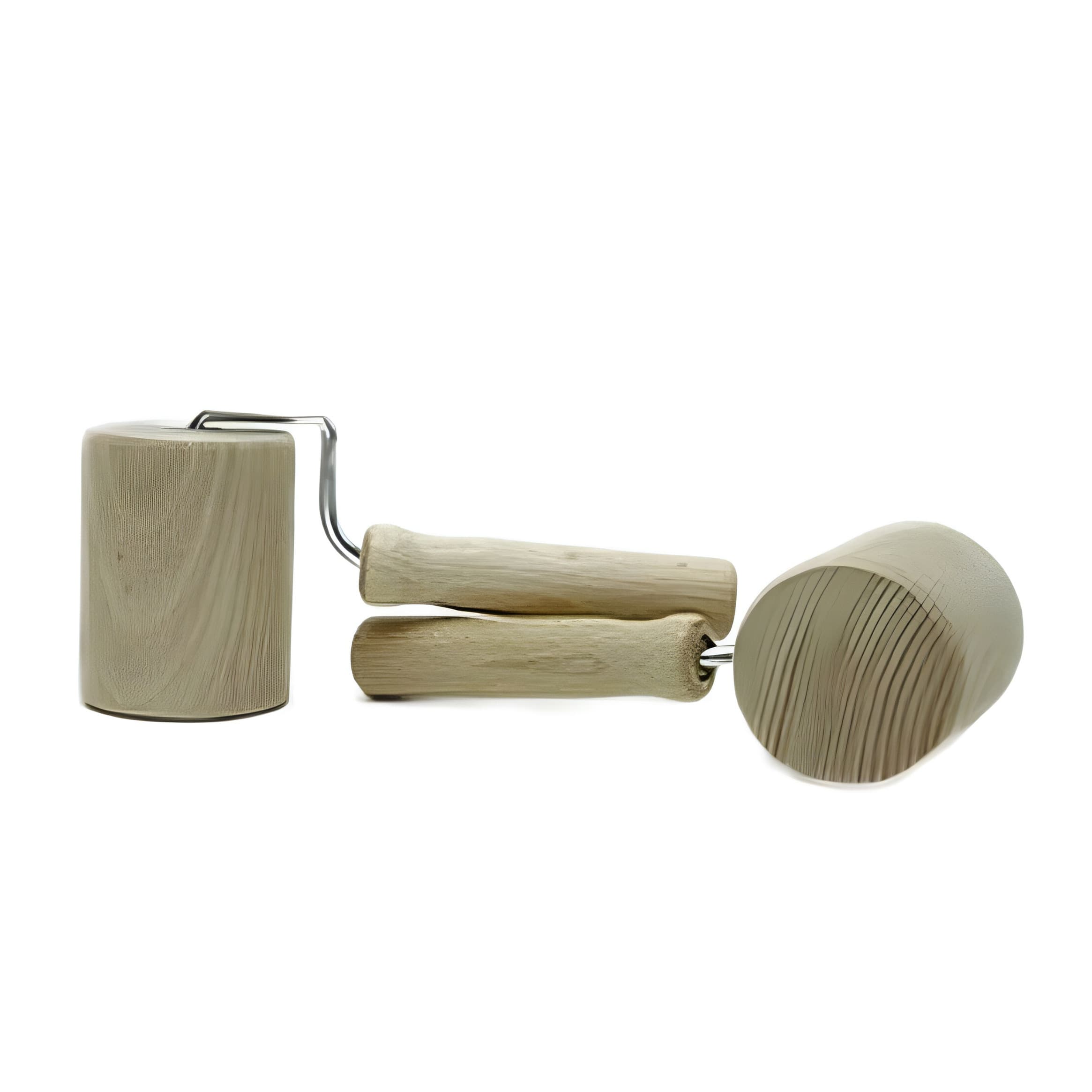 Klei roller - 17 cm - hout - klei gereedschap - roller - hobby