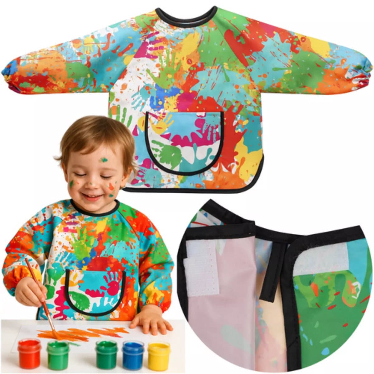 Verfschort voor peuters (1-3 jaar)