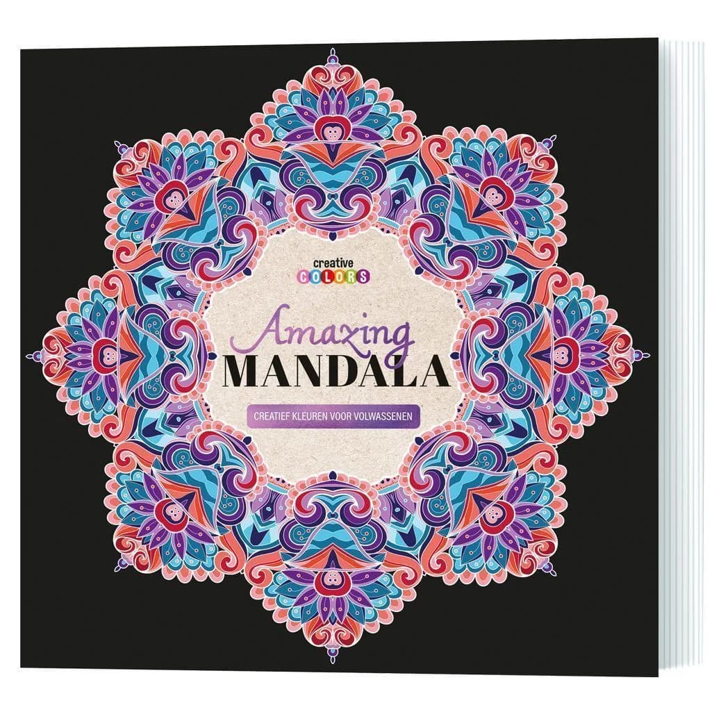 Amazing mandala kleurboek