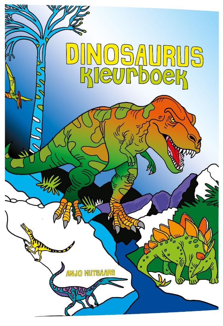 Dinosaurus kleurboek