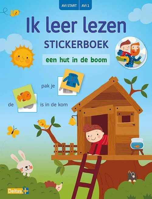 Ik leer lezen Stickerboek - Een hut in de boom (AVI START / AVI 1)