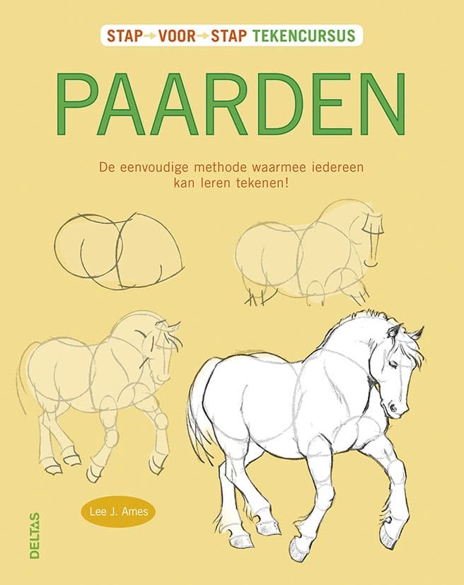Stap voor stap tekencursus — paarden