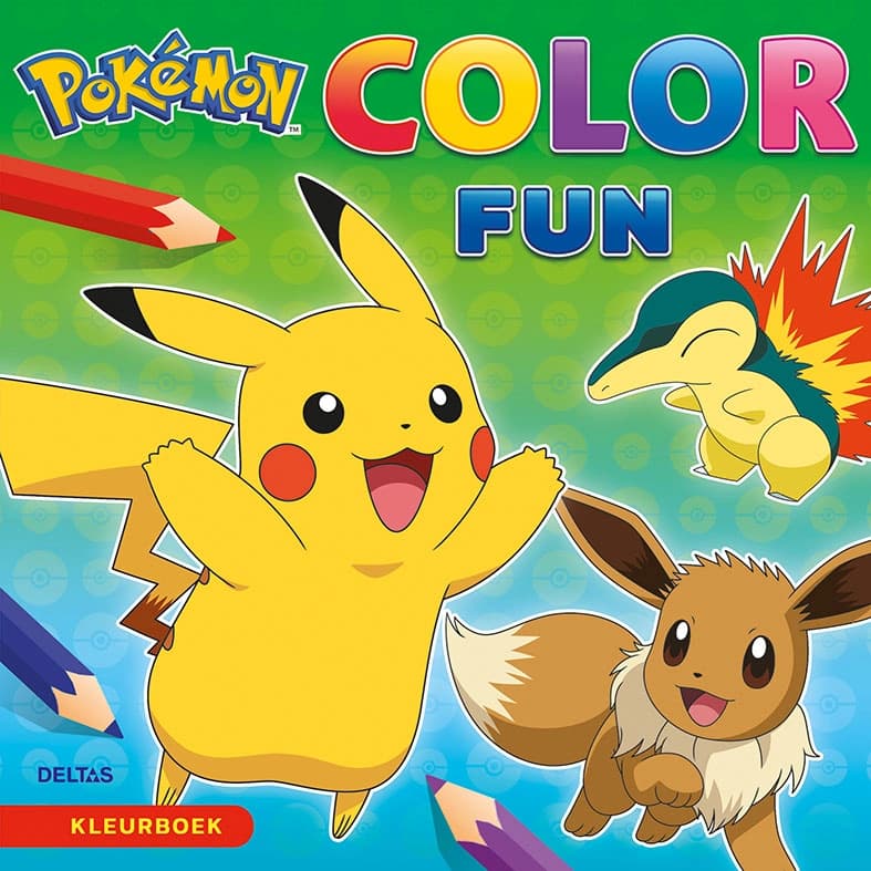 Color Fun - Pokémon - Kleurboek