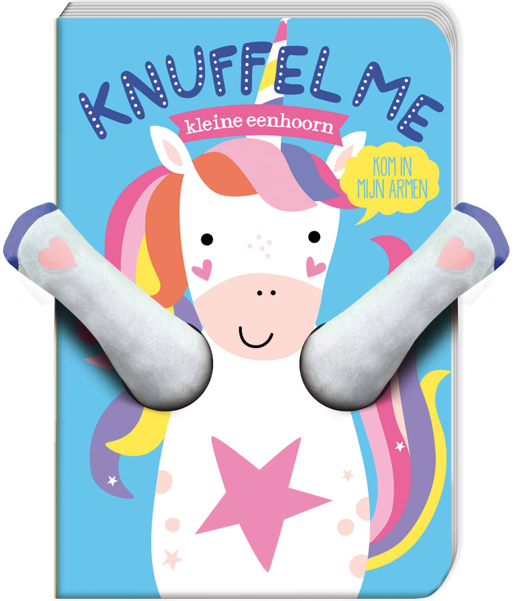Knuffel me, kleine eenhoorn (babyboekje + knuffel)