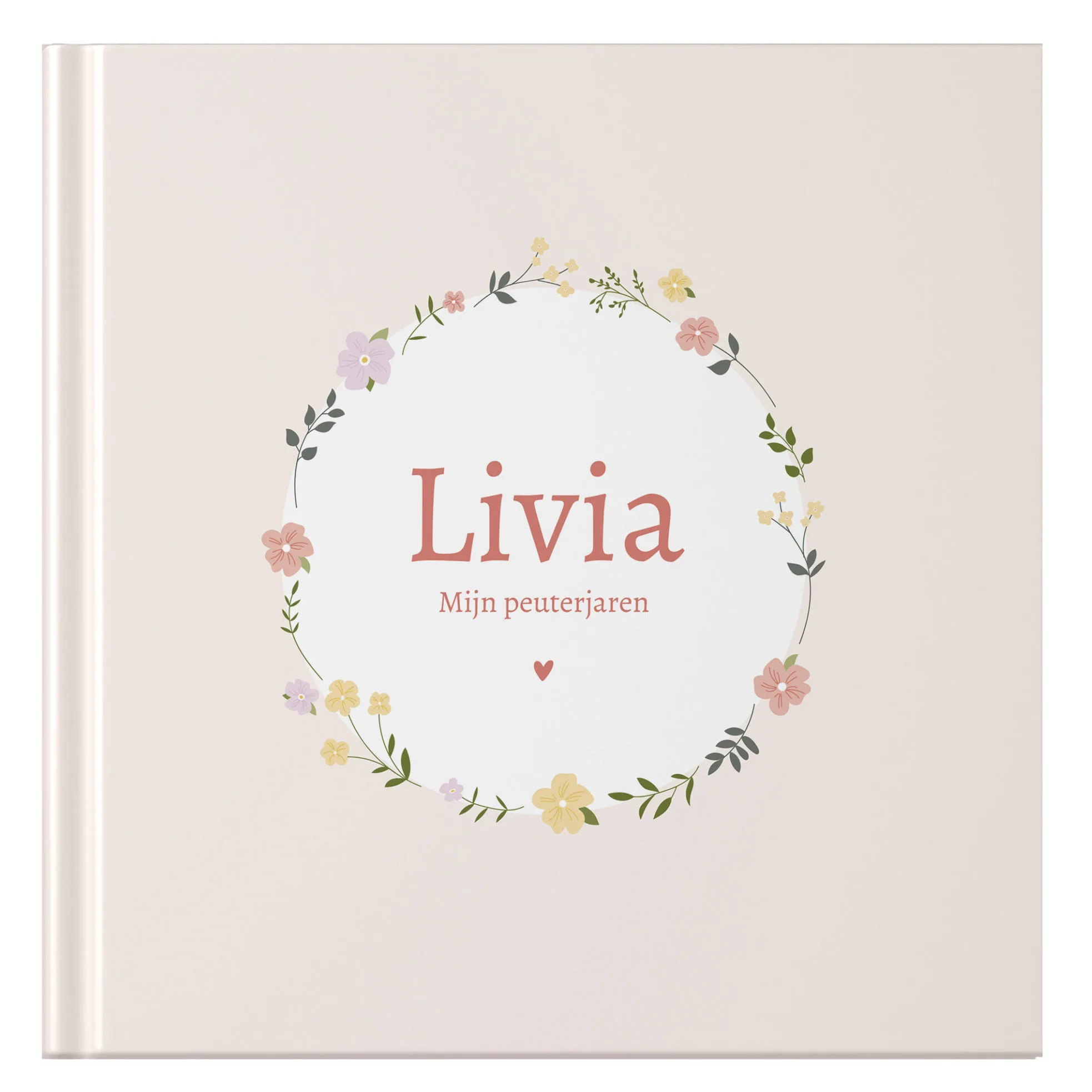 Ontwerp je eigen: Opgroeiboek - Floral Wreath