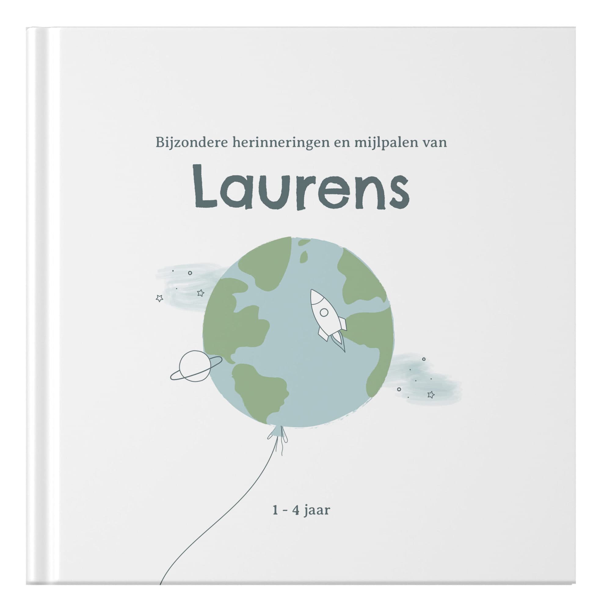 Ontwerp je eigen: Opgroeiboek - Space Balloon