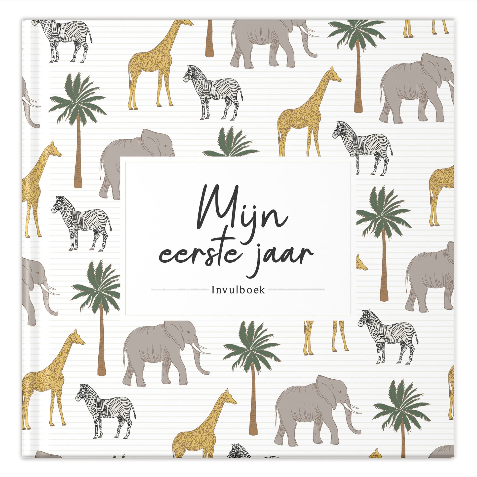 Fyllbooks β babyboek Mijn eerste jaar (jungle)