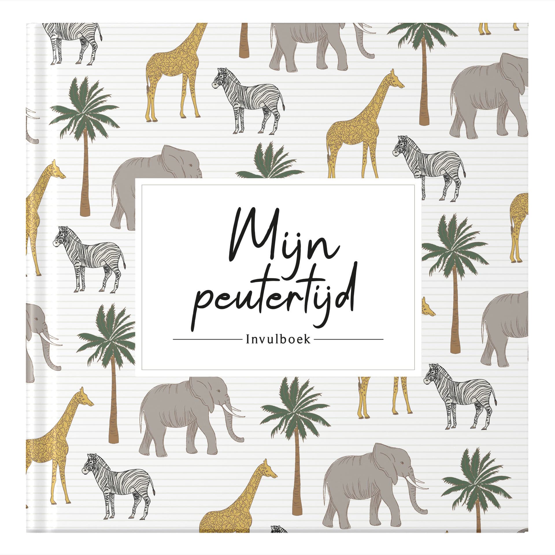Fyllbooks Opgroeiboek Mijn peutertijd - Jungle