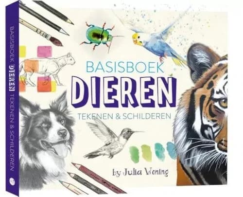 Basisboek dieren tekenen&schilderen