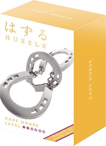 Huzzle Cast Horse — metalen breinbreker