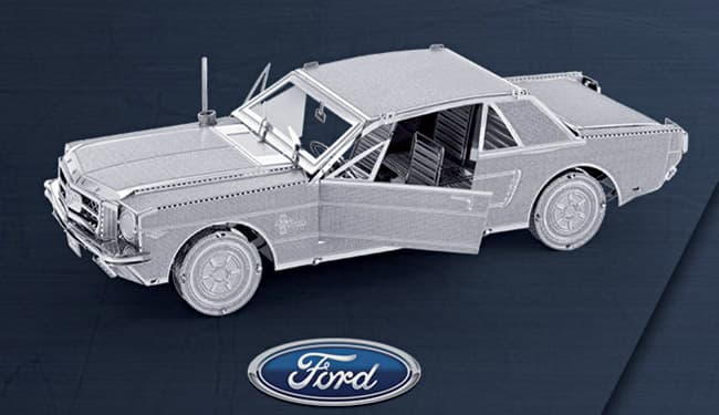 Metal Earth - 1965 Ford Mustang - Fascinations 3d Puzzel