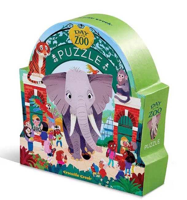 Dag in de Dierentuin (48) - Crocodile Creek Legpuzzel