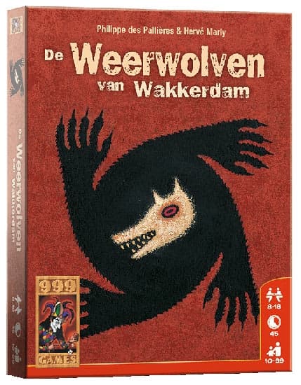 De Weerwolven van Wakkerdam (999 games) - 999 Games Kaartspel
