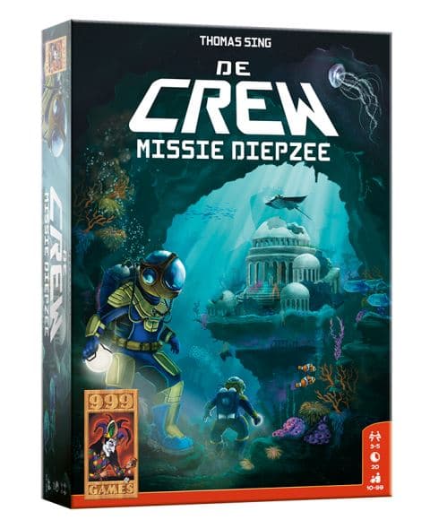 De Crew Missie Diepzee - 999 Games Kaartspel|Coöperatief