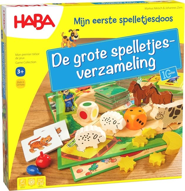 Mijn eerste spelletjesdoos van HABA - HABA Bordspel|Kaartspel