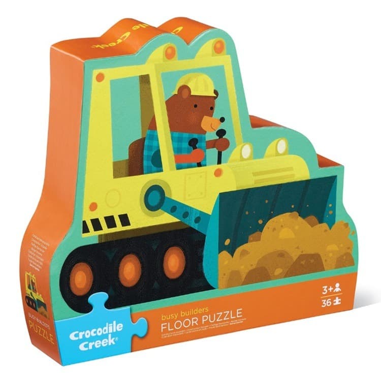 Vloerpuzzel Bezige Bouwers (36) - Crocodile Creek Legpuzzel