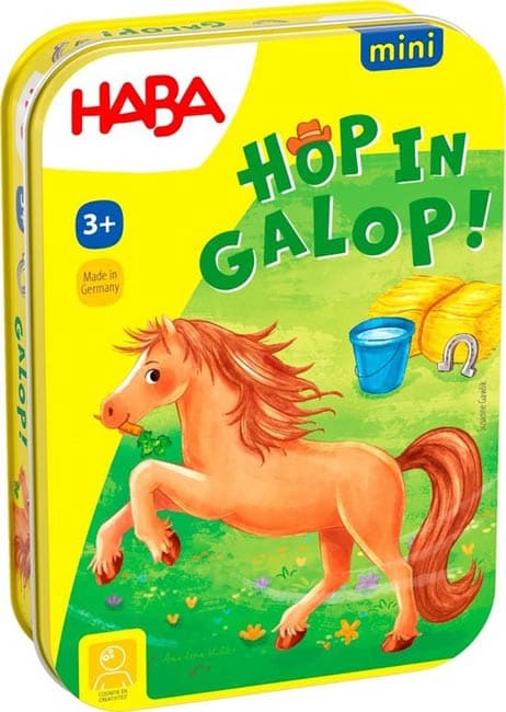 Hop in Galop! Mini — HABA (reisspel, 3+)