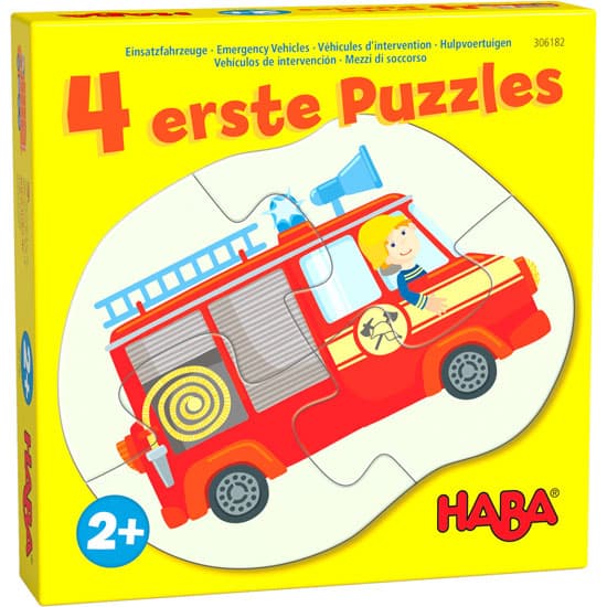 HABA Mijn Eerste Puzzels — Hulpvoertuigen