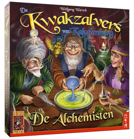 De Kwakzalvers van Kakelenburg: De Alchemisten uitbreiding - 999 Games Bordspel
