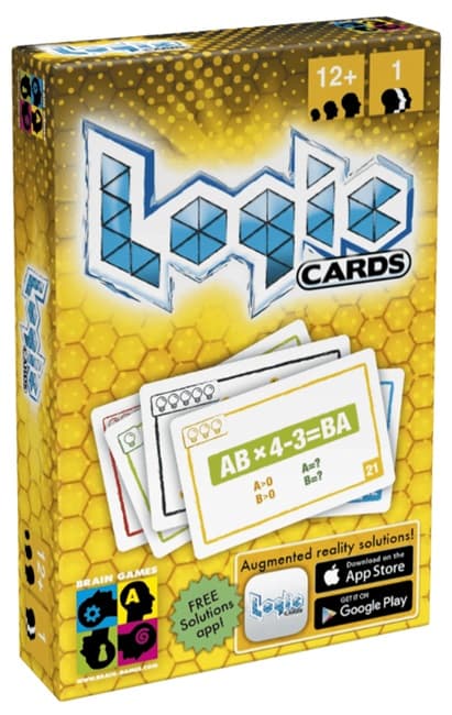 Logic Cards Yellow - Brain Games Kaartspel|Denkspel