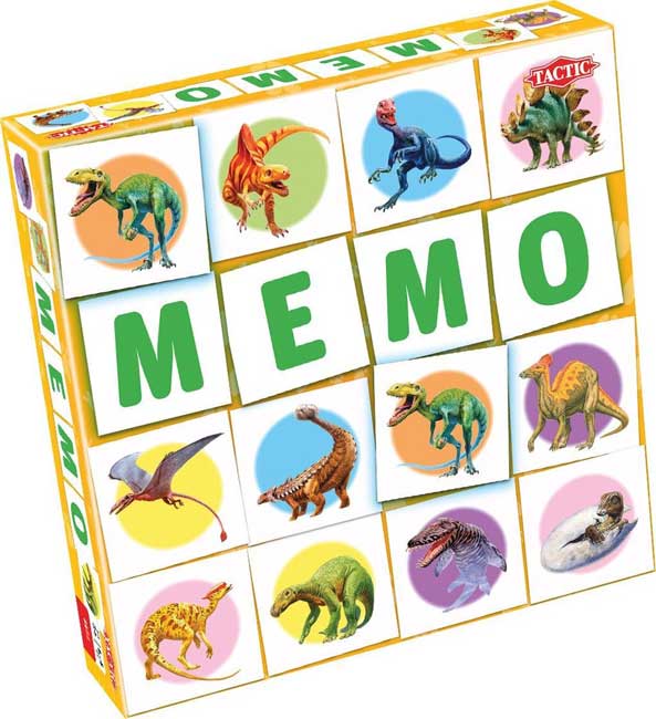 Memory Dinosaurussen - Kaartspel