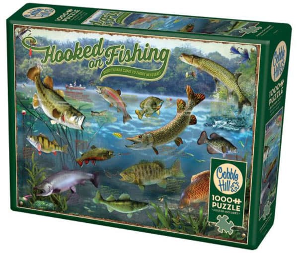 Hooked on Fishing (1000) - Cobble Hill Legpuzzel