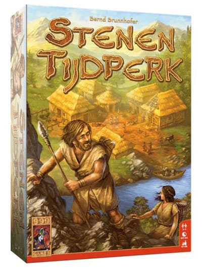 Stenen Tijdperk - 999 Games Bordspel