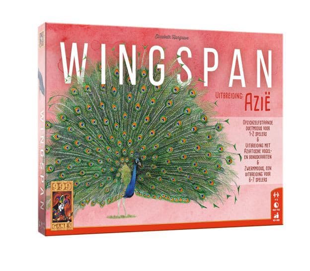 Wingspan: Azië (NL) - 999 Games Bordspel