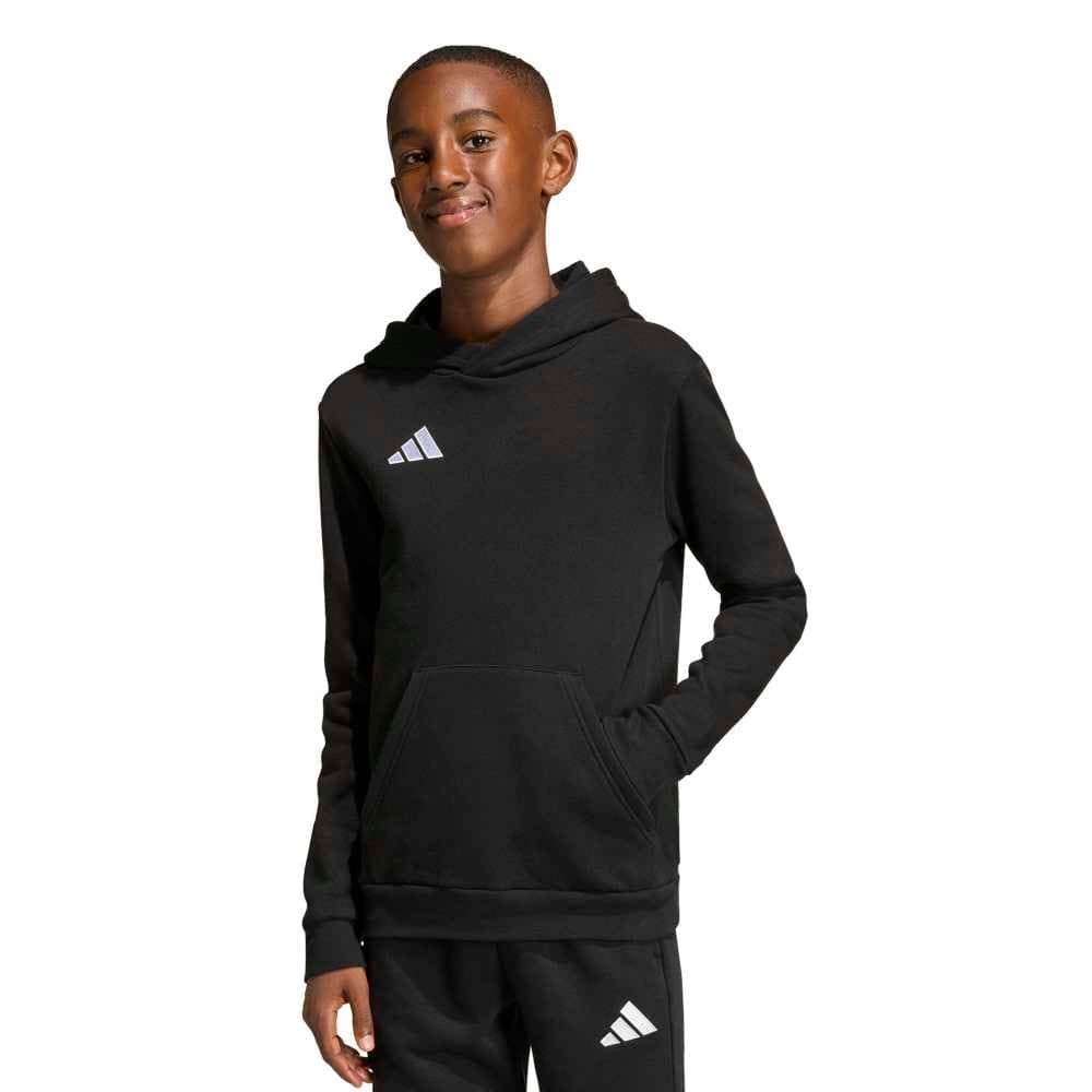 adidas Entrada 26 hoodie kids, zwart