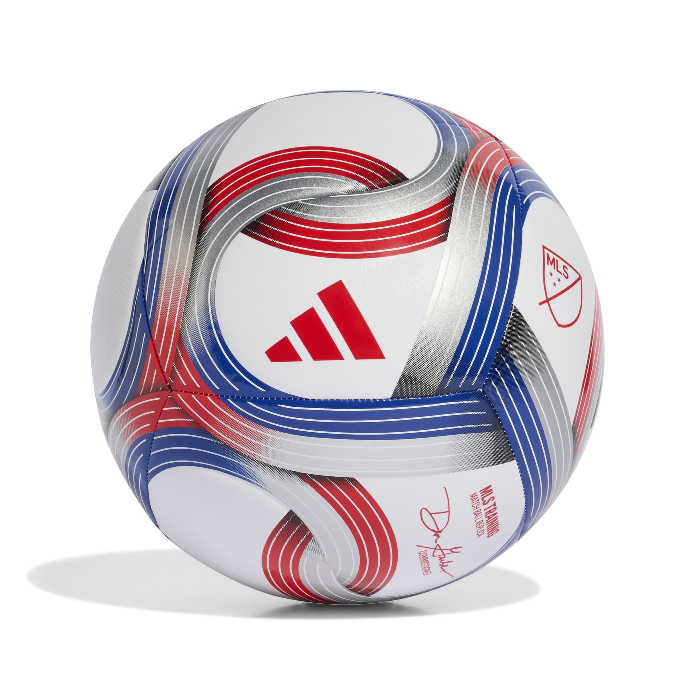 adidas MLS Training Voetbal Maat 5 Wit Rood Blauw