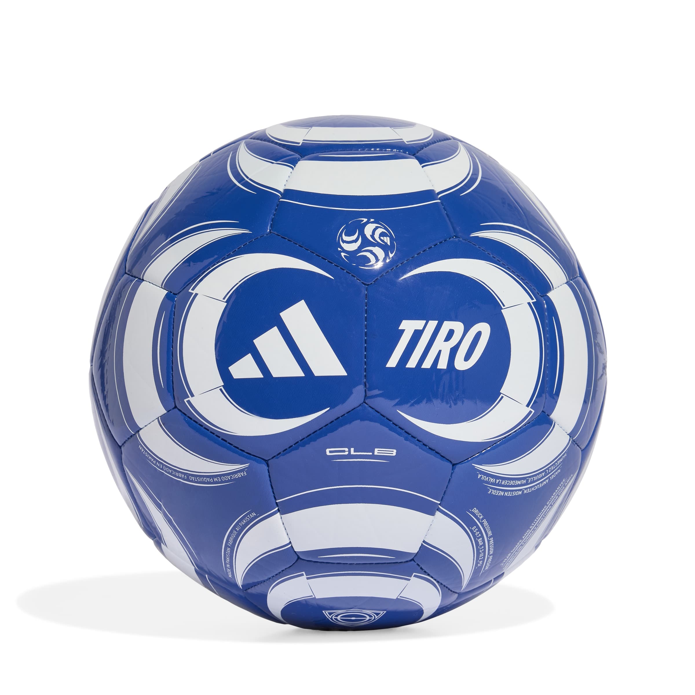 adidas Tiro Club Voetbal Maat 5 Blauw Wit