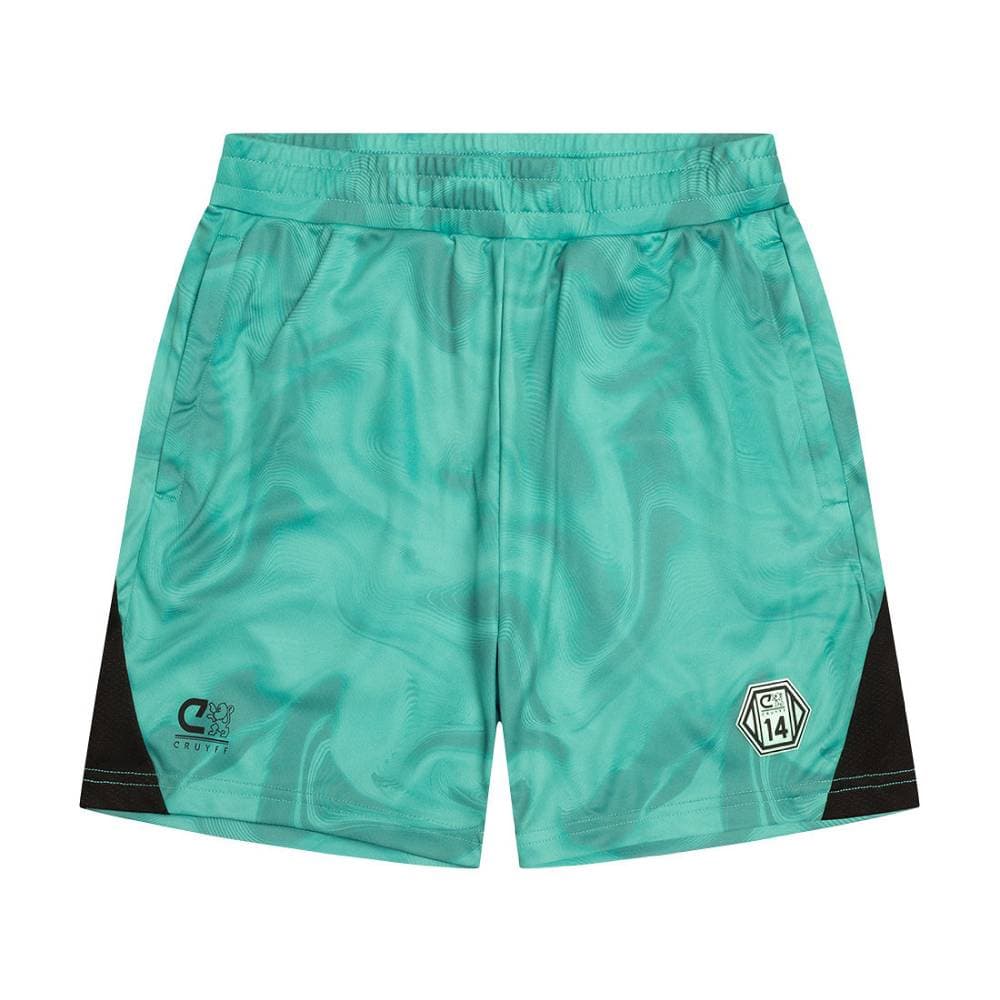 Cruyff Defense Broekje Kids Turquoise Zwart