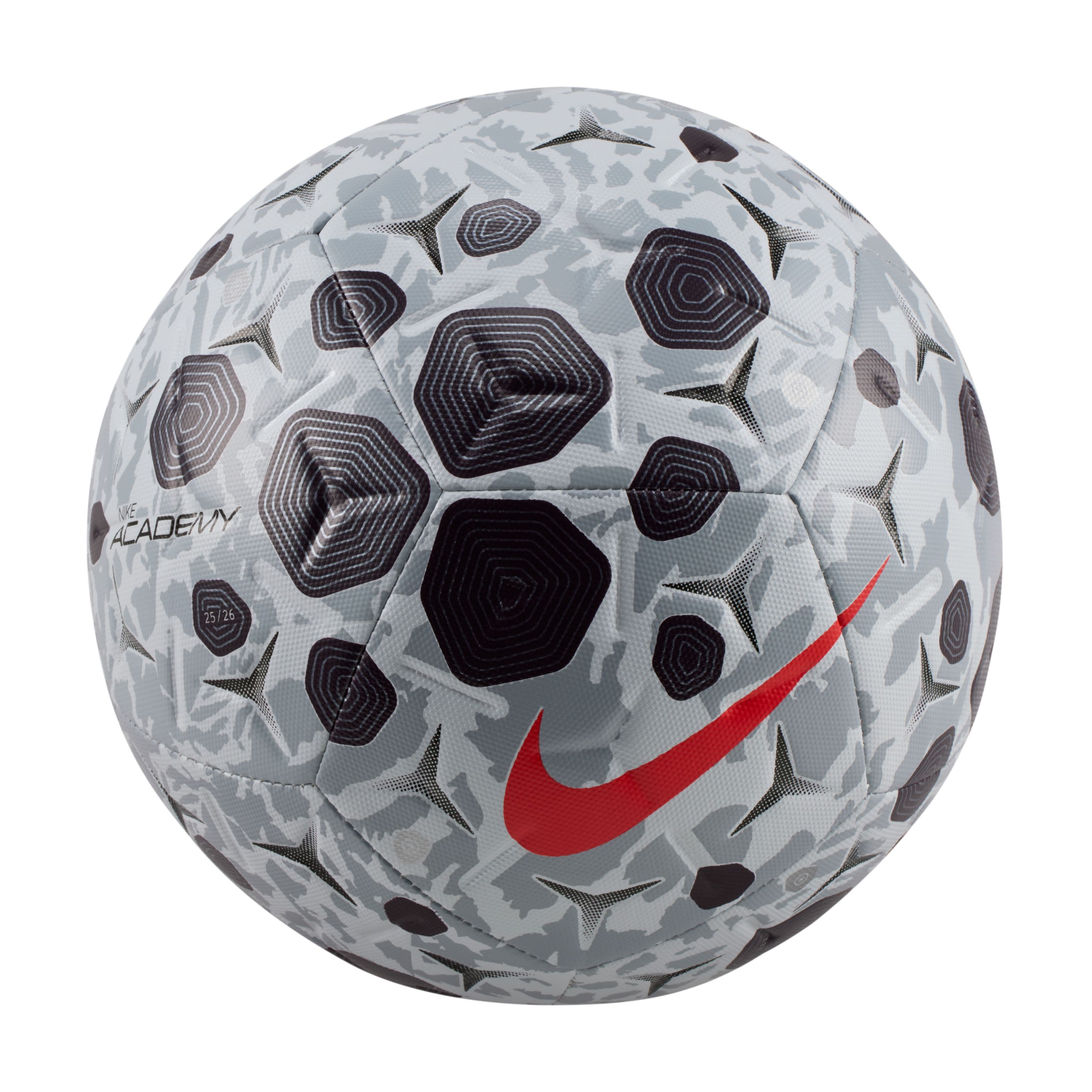 Nike Academy Voetbal Maat 5 Zilver Bordeauxrood Beige