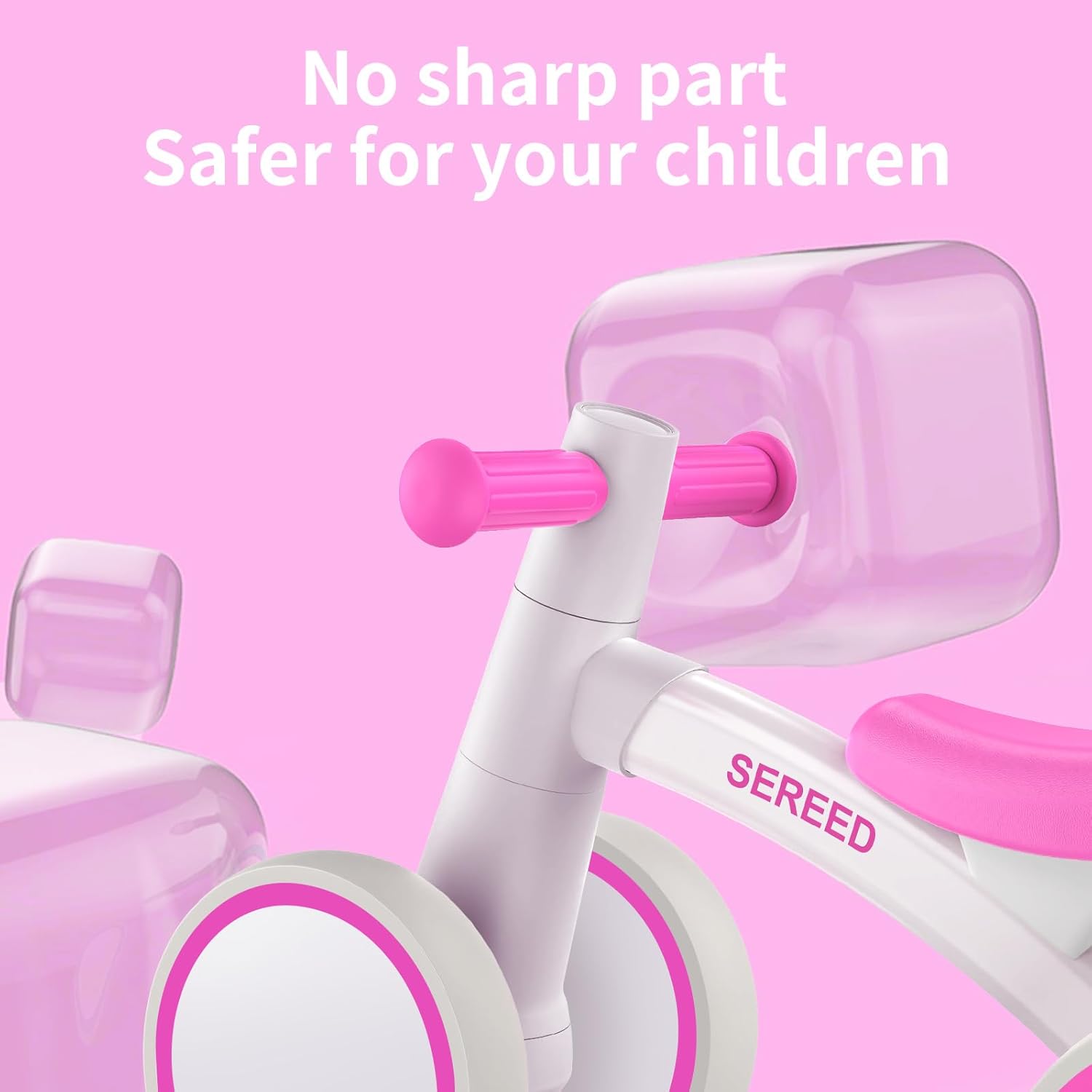 SEREED Baby Balance Bike for 1 Year Old Boys Girls 12-24 Month Toddler Balance Bike, 4 Wheels Toddler First Bike, First Birthday Gifts SEREED Baby Balance Bike for 1 Year Old Boys Girls 12-24 Month Toddler Balance Bike, 4 Wheels Toddler First Bike, First Birthday Gifts