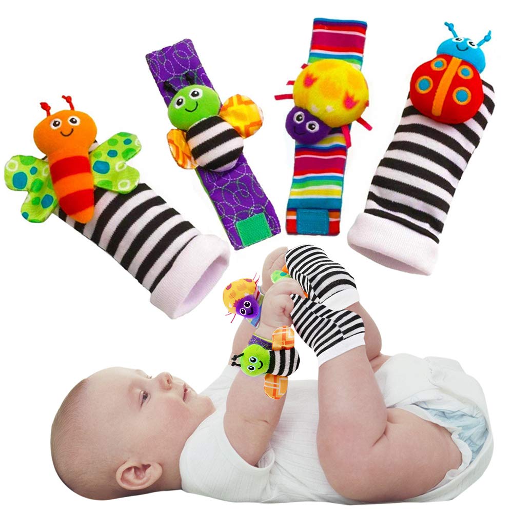 Baby Infant Rattle Socks Toys 3-6 to 12 Months Girl Boy Learning Toy Baby Infant Rattle Socks Toys 3-6 to 12 Months Girl Boy Learning Toy
